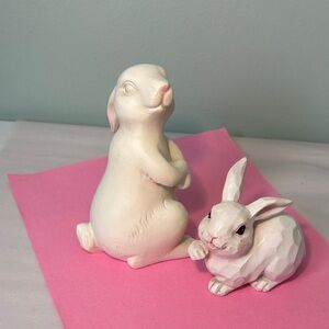 Bunny Figurine Set of 2